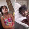 Little Ziana Conversing with her Father