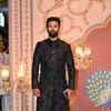 Chirag Paswan poses on the red carpet with his mother