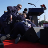 Article image for: <i class="tbold">law enforcement</i> clears fairgrounds after Trump rally