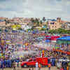 Devotees unite in faith as procession ends