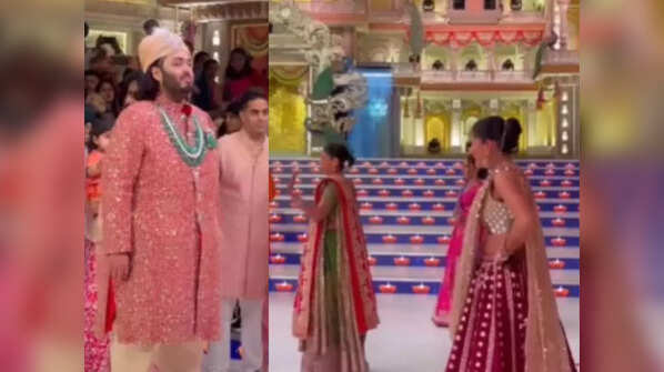 Radhika's mother and sister's dance for Anant Ambani