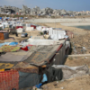 ​Shelter near wastewater pool