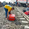 Visuals from the accident site