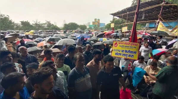A sea of protesters