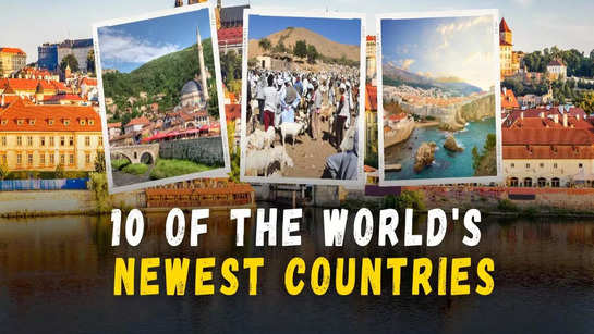 10 of the world's newest countries