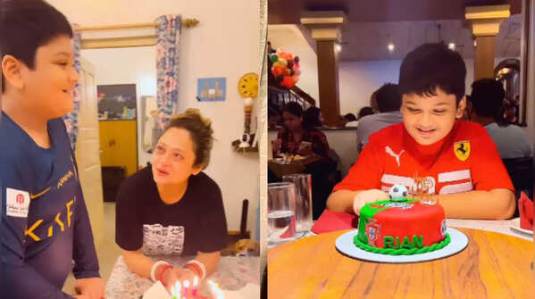 From playtime to fun dinner, throwback to Rian’s birthday bash with Rupanjana Mitra and Ratool Mukherjee; See photos