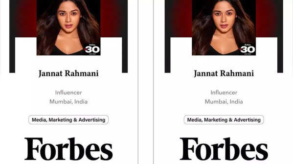 Forbes 30 under 30
