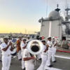 INS Tabar participate in Navy Day celebrations