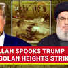Article image for: Trump Condemns Rocket Attack in <i class="tbold">golan heights</i>, Labels Hezbollah as 'Evil' and 'Savage'