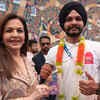 Nita Ambani felicitates Sarabjot after bronze medal triumph
