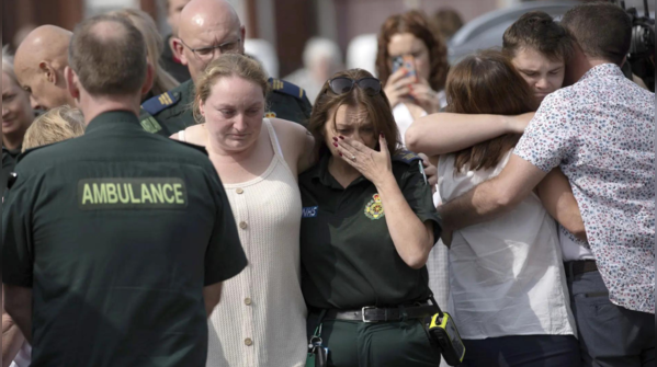 'It was like a scene from a horror movie'