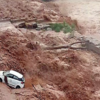  Flood sweeps car away in Kharak, Mangoli