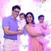 Article image for: Adorable Pics of Pankhuri Awasthy and Gautam Rode's <i class="tbold">twin babies</i>