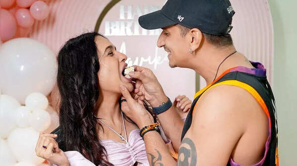 Pics from mom-to-be Yuvika Chaudhary’s homely birthday bash; dad-to-be Prince Narula writes ‘This is the last birthday before our centre of attention arrives’