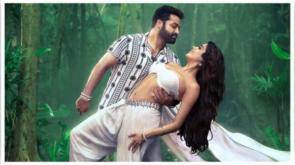Jr NTR and Janhvi Kapoor
