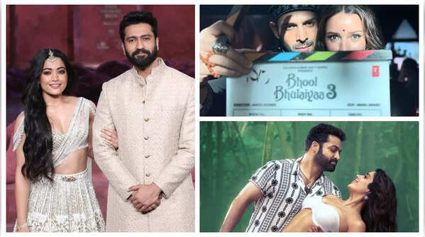 Vicky Kaushal-Rashmika Mandanna, Kartik Aaryan- Triptii Dimri, Janhvi Kapoor-Jr NTR: Exciting new on-screen pairings to watch out for