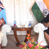 ​Meeting with President Katonivere