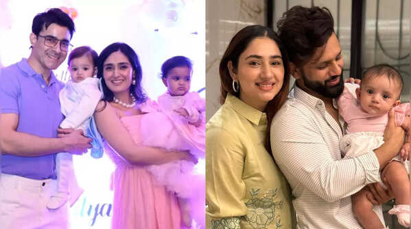 From Pankhuri Awasthy-Gautam Rode’s twin babies to Rahul Vaidya-Disha Parmar’s daughter: Celeb parents’ adorable baby reveal pics