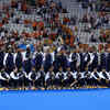 Indian men's hockey team on podium!!!!