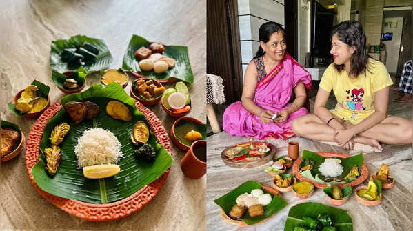 The birthday thali