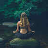 ​You find peace in your meditation