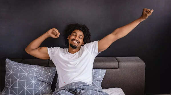 You wake up in the Brahma Muhurta