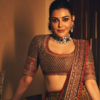 Article image for: Kajal Aggarwal dazzles in her <i class="tbold">lehanga</i>