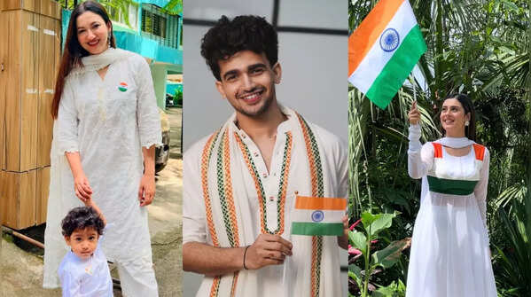 From Gauahar Khan to Isha Malviya, Vishal Pandey and others: TV celebs celebrate the 78th Independence Day with joy