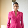 aditi rao hydari pink dress Aditi Rao Hydari channels Indian Barbie in her Ridhi Mehra sharara + cape  set