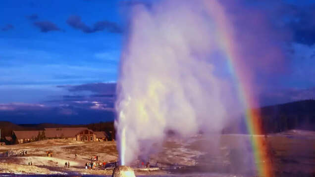 What's inside Yellowstone National Park, the world's oldest national park?