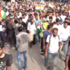Kolkata Nabanna March Live: Protesters march through Kolkata’s College Street area