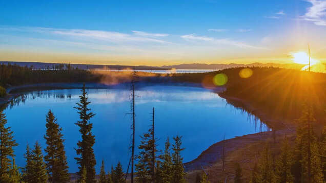 What's inside Yellowstone National Park, the world's oldest national park?