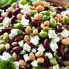 Sunday: Mixed Bean and Cottage Cheese Salad