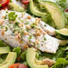 Saturday: Fish and Avocado Salad