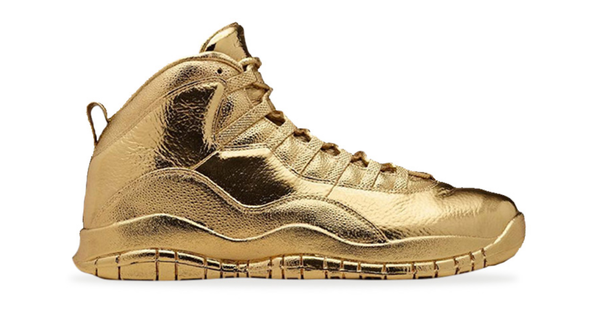 4. Solid Gold OVO x Air Jordans