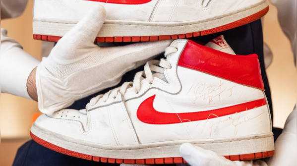5. Game-Worn Nike Air Ships