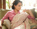 Kangana Ranaut wows in distinctive sarees