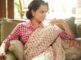 Kangana Ranaut wows in distinctive sarees