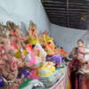 Debina Bonnerjee takes her little princesses to choose Bappa