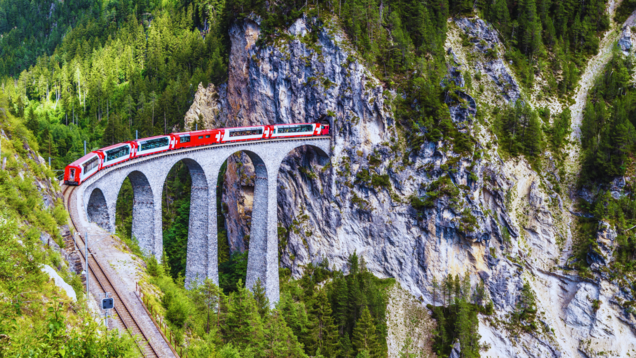 Switzerland’s Glacier Express: World’s slowest express train for a unique journey