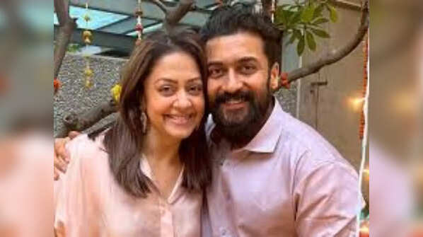 Suriya and Jyotika