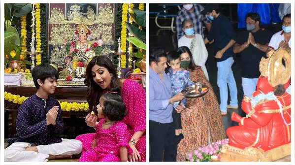 Five Celebrities Who Welcome Ganesha into Their Homes