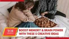 
5 creative activities to boost brain power, sharpen memory
