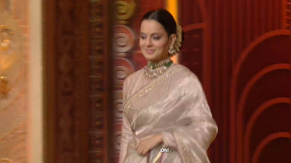 Kangana Ranaut makes a smashing entry