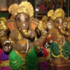 Eco-friendly Ganesh idol
