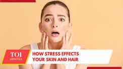 
How stress can impact skin and hair
