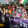 Rival Football fans unite