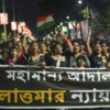 Slogans demand justice for victim