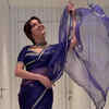 Ankita Lokhande's look in royal blue saree is a must-have for festive  fashion | Times of India