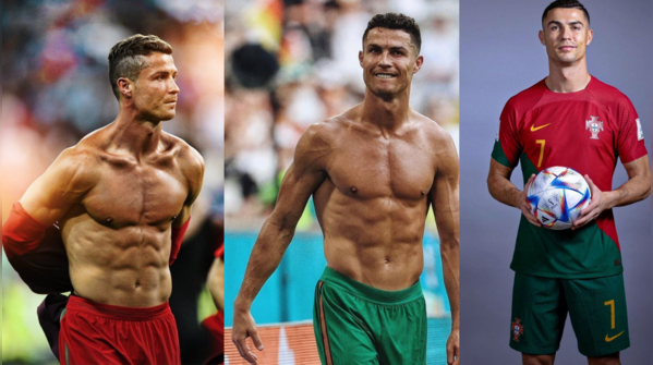 Ronaldo consumes a balanced diet